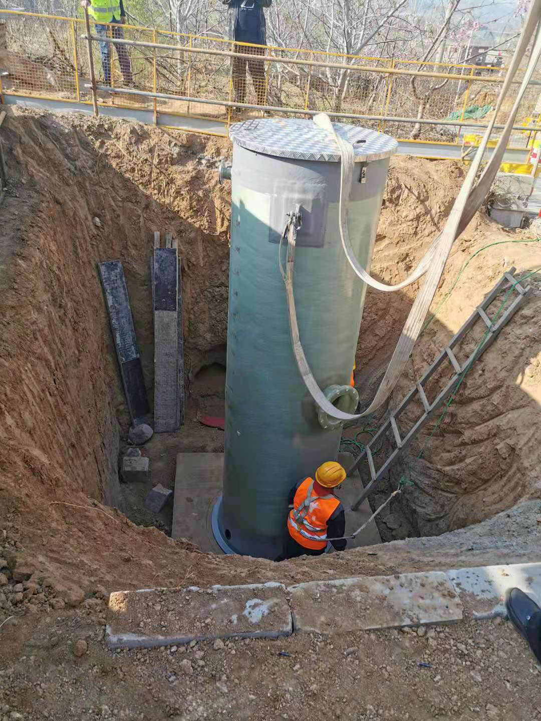 山西济南市农村一体化预制泵站案例